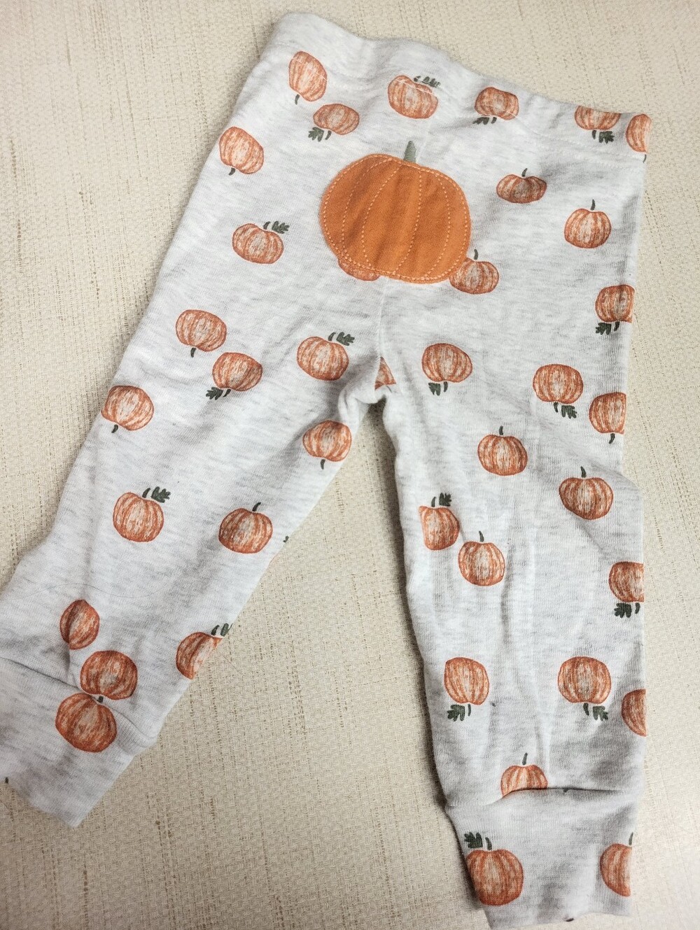 Carters Pumpkin Fall Legging Boy Pants Sz 9M